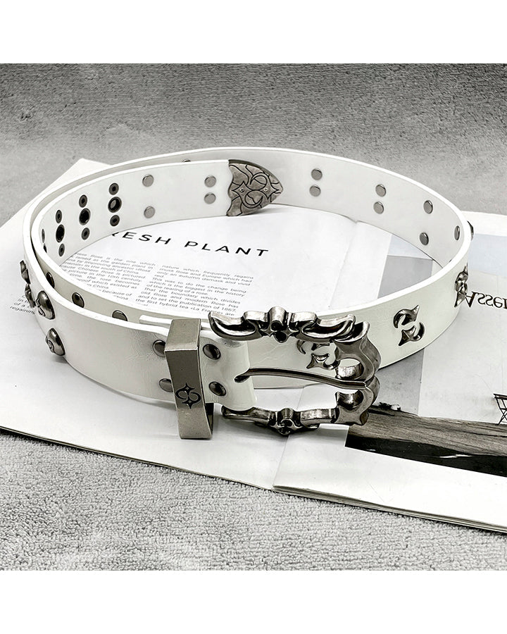 Studded Hip-Hop Punk Belt