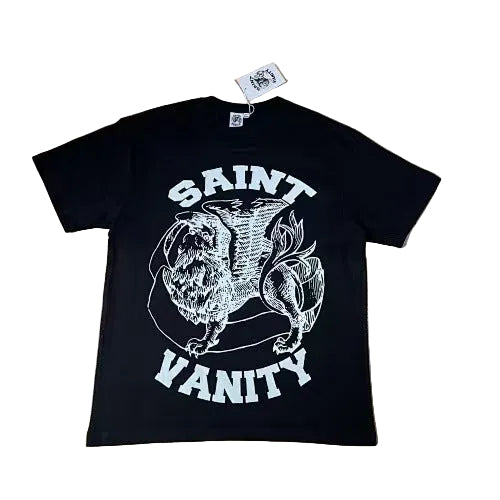 Saint Vanity Griffin Tee Black/Cream