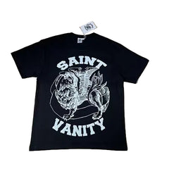 Saint Vanity Griffin Tee Black/Cream