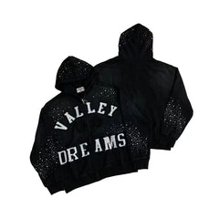 Vintage Graphic Zip-Up Hoodie