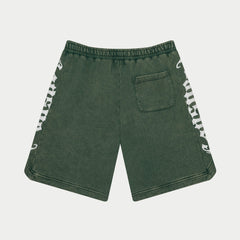 Courtside Shorts (Green Wash)