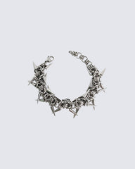 New Punk Spike Chain Bracelet