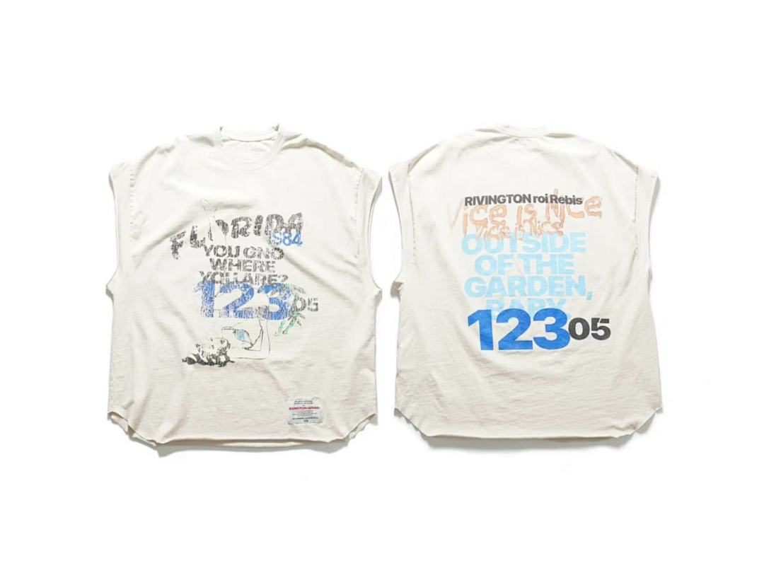 RRR123 Rivington Florida Garden 123 Sleeveless Tank Top