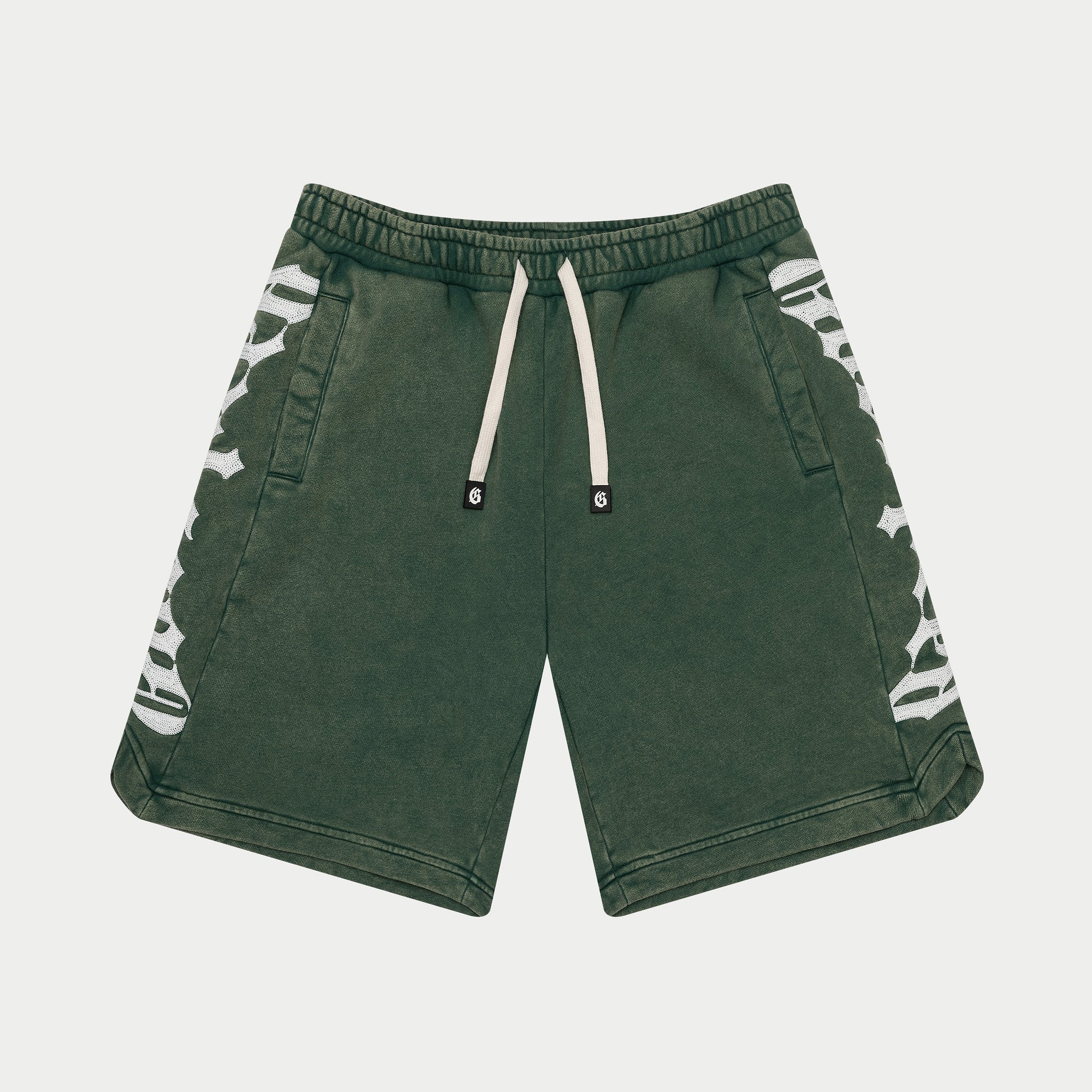 Courtside Shorts (Green Wash)