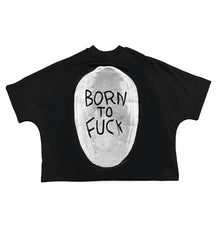 Billionaire Studios Born Bandage Black Tee