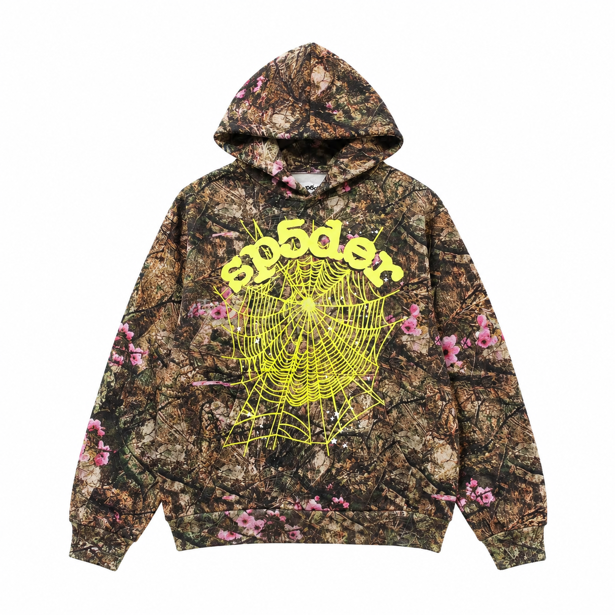 Sp5der NYC Web Pop Up Camo Hoodie