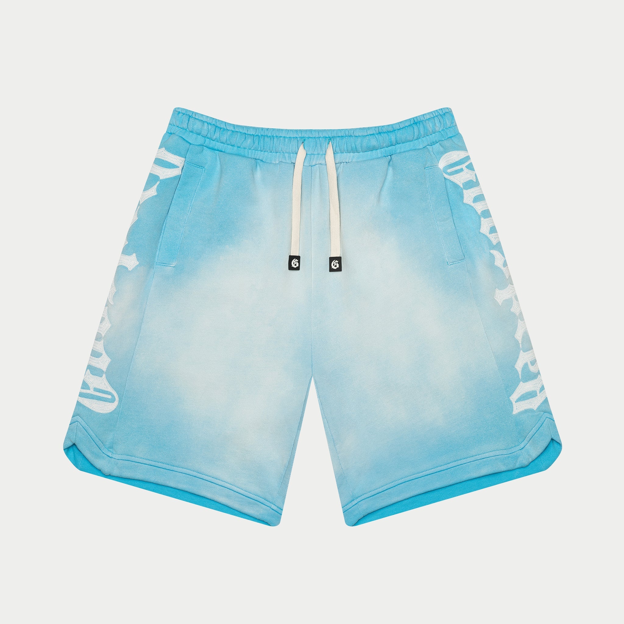 Courtside Shorts (Cloud Blue)