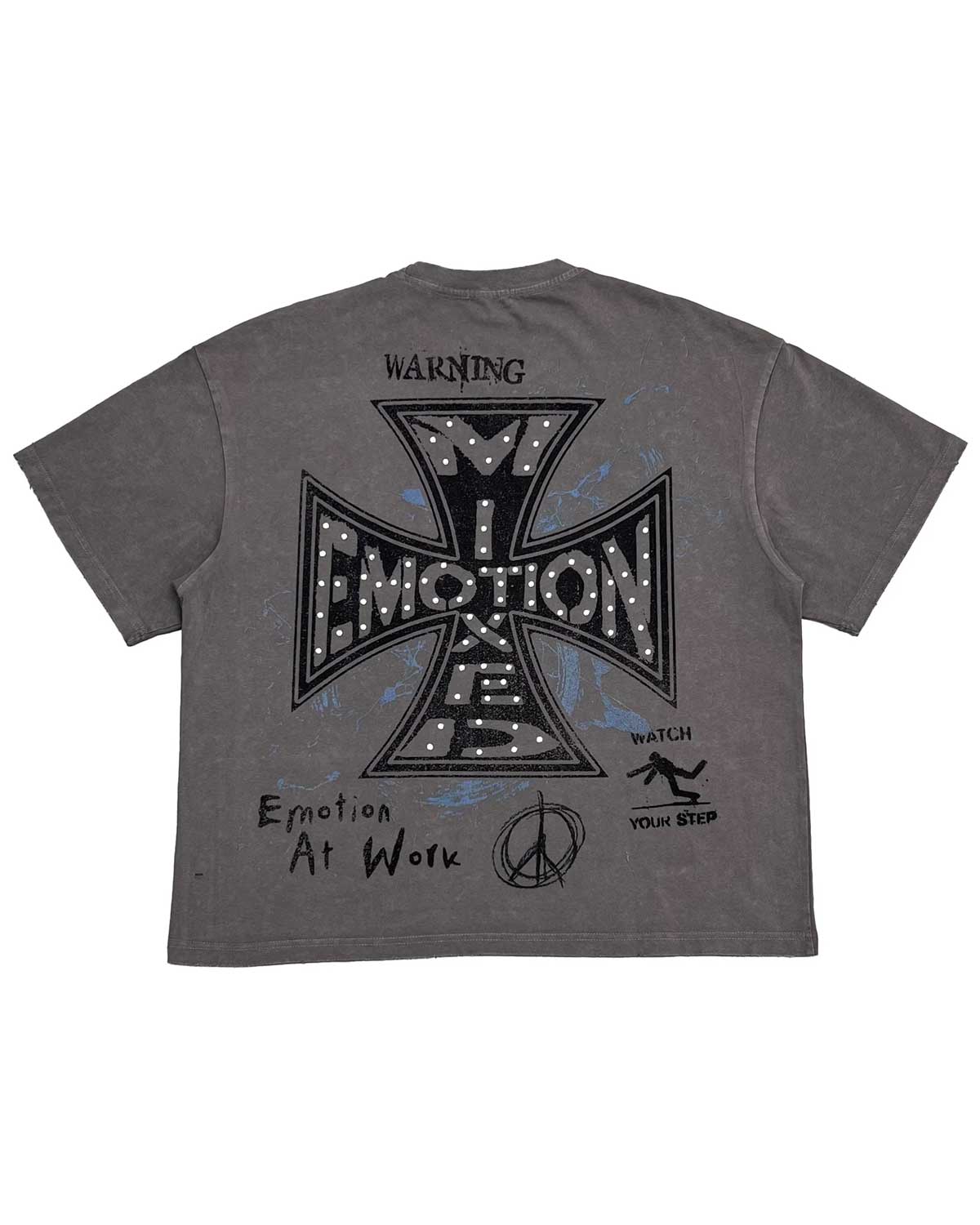 Mixed Emotions Friends Tee Grey