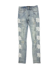 Mixed Emotions Monogram Denim Sea