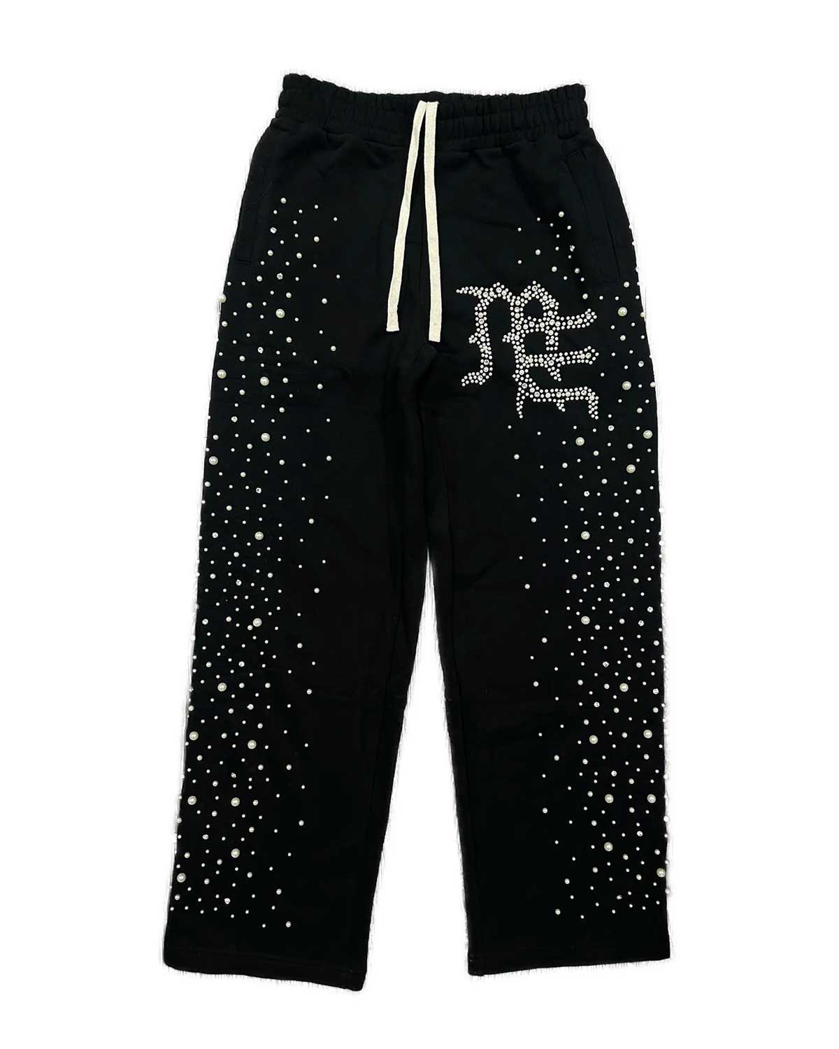 Mixed Emotions Pearl Sweatpants Black