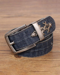 Punk Rock Studded Versatile Leather Belt