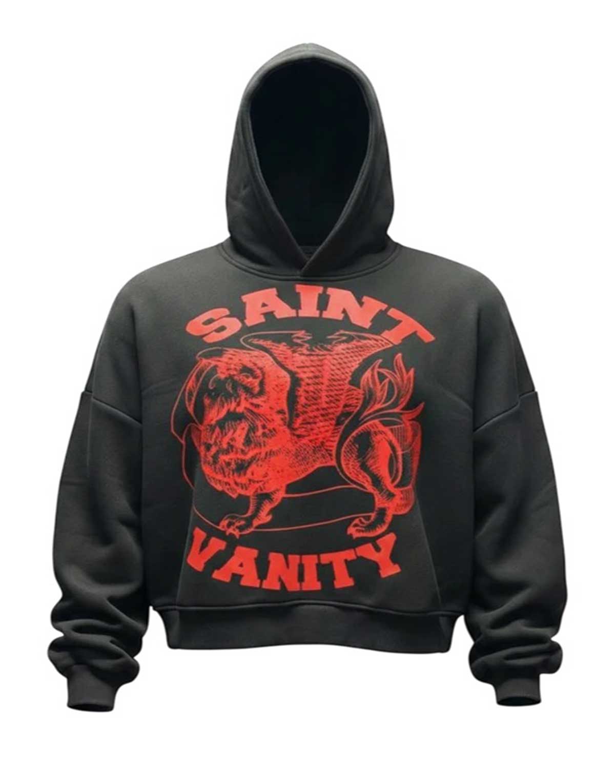 Saint Vanity Griffin Hoodie Black/Red