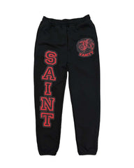 Saint Vanity Griffin Sweatpants Black/Red