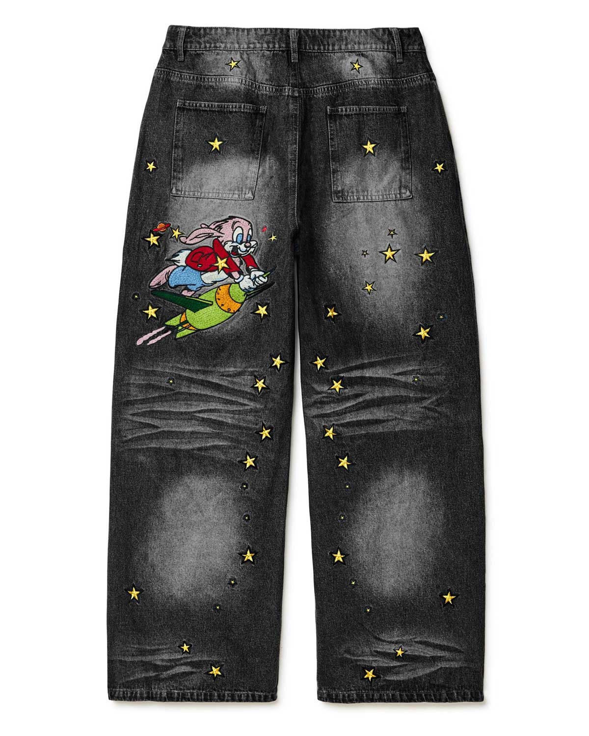 Vale Forever Cosmo Denim Pants Black