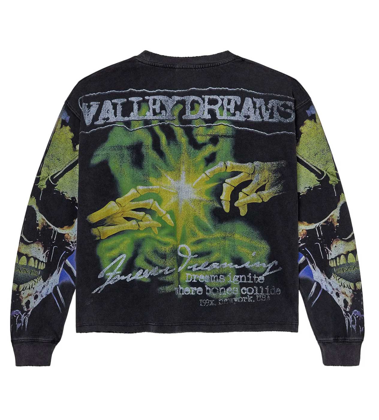 Vale Forever Grave Digger Longsleeve Tee Black