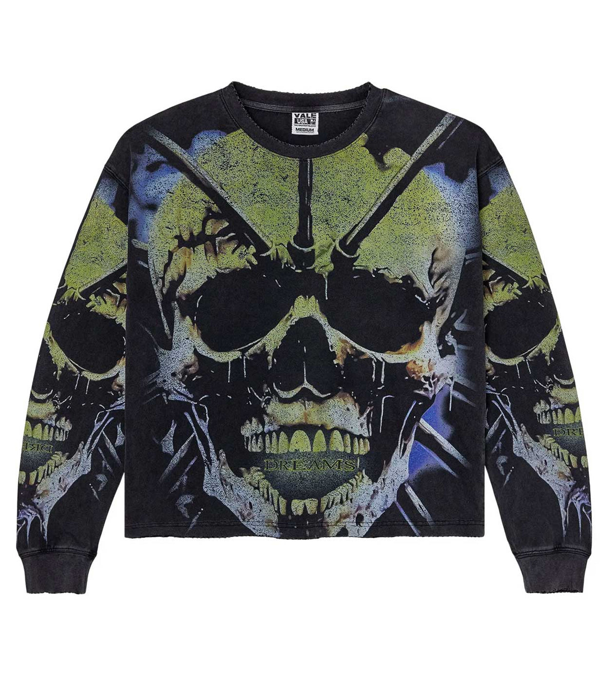 Vale Forever Grave Digger Longsleeve Tee Black
