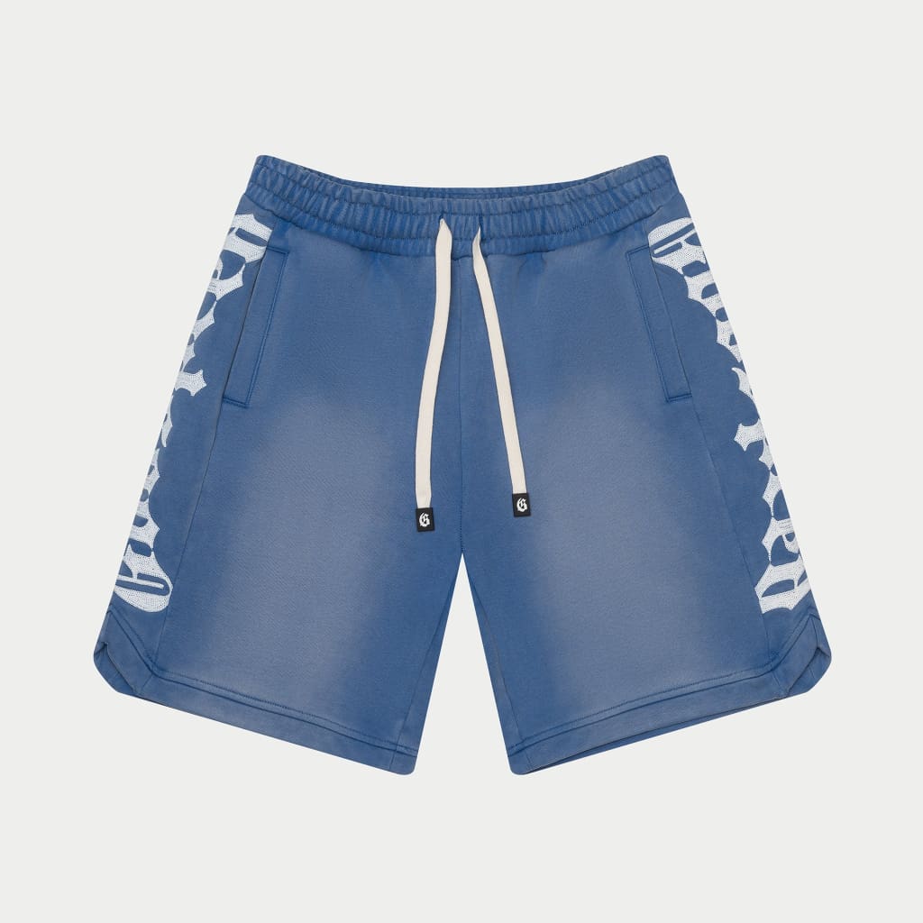 Courtside Shorts (Blue Sun-Fade)