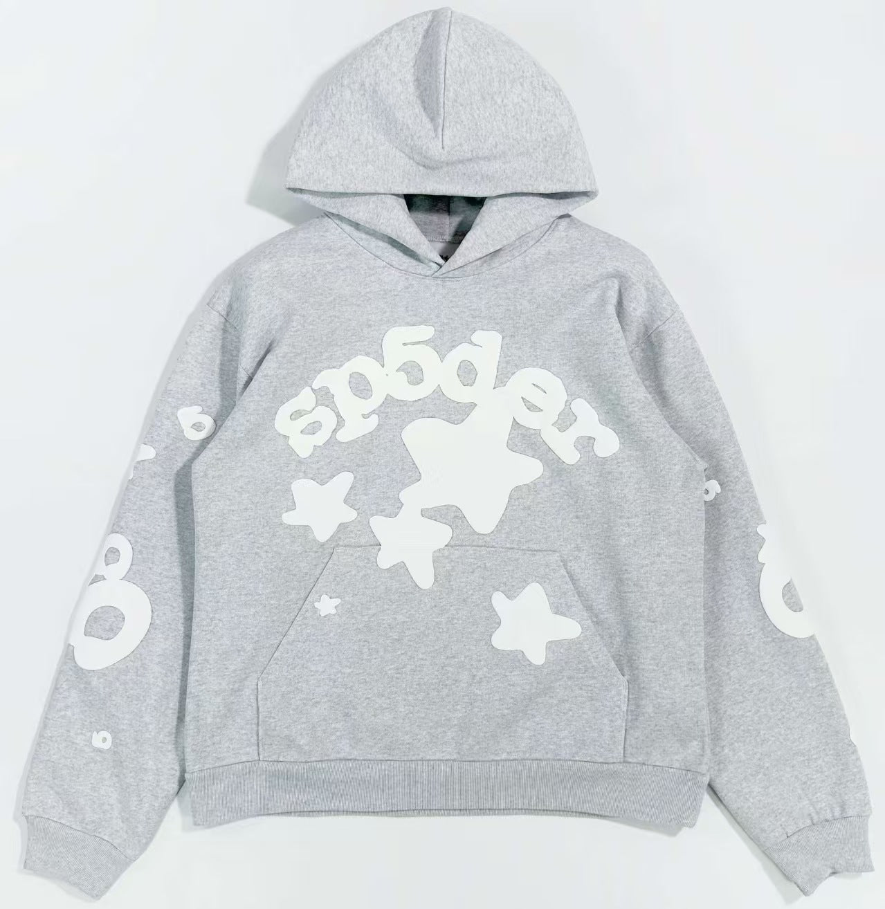 Sp5der Beluga Hoodie Heather Grey