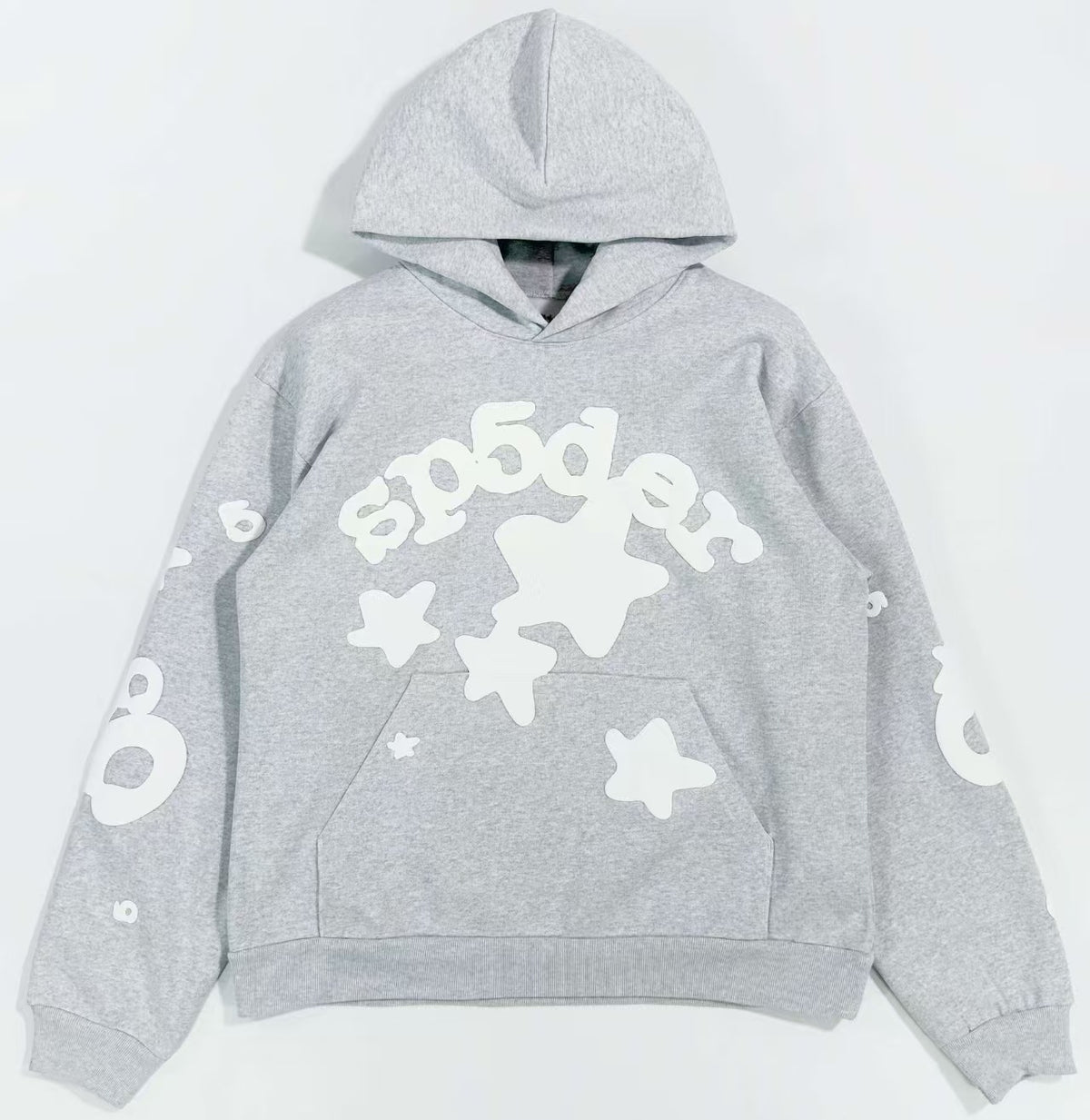 Sp5der Beluga Hoodie Heather Grey