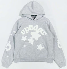 Sp5der Beluga Hoodie Heather Grey
