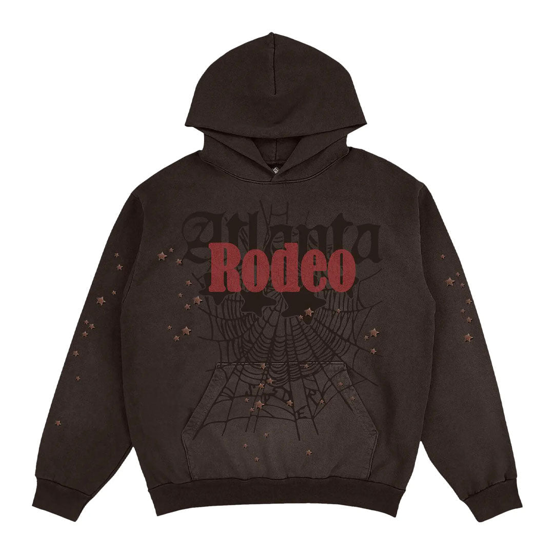 Cactus Jack by Travis Scott x Sp5der Days Before Rodeo Hoodie 'Brown'