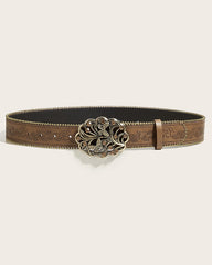 Punk Snap Button Casual Belt