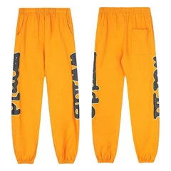 Sp5der Beluga Orange Sweatpants