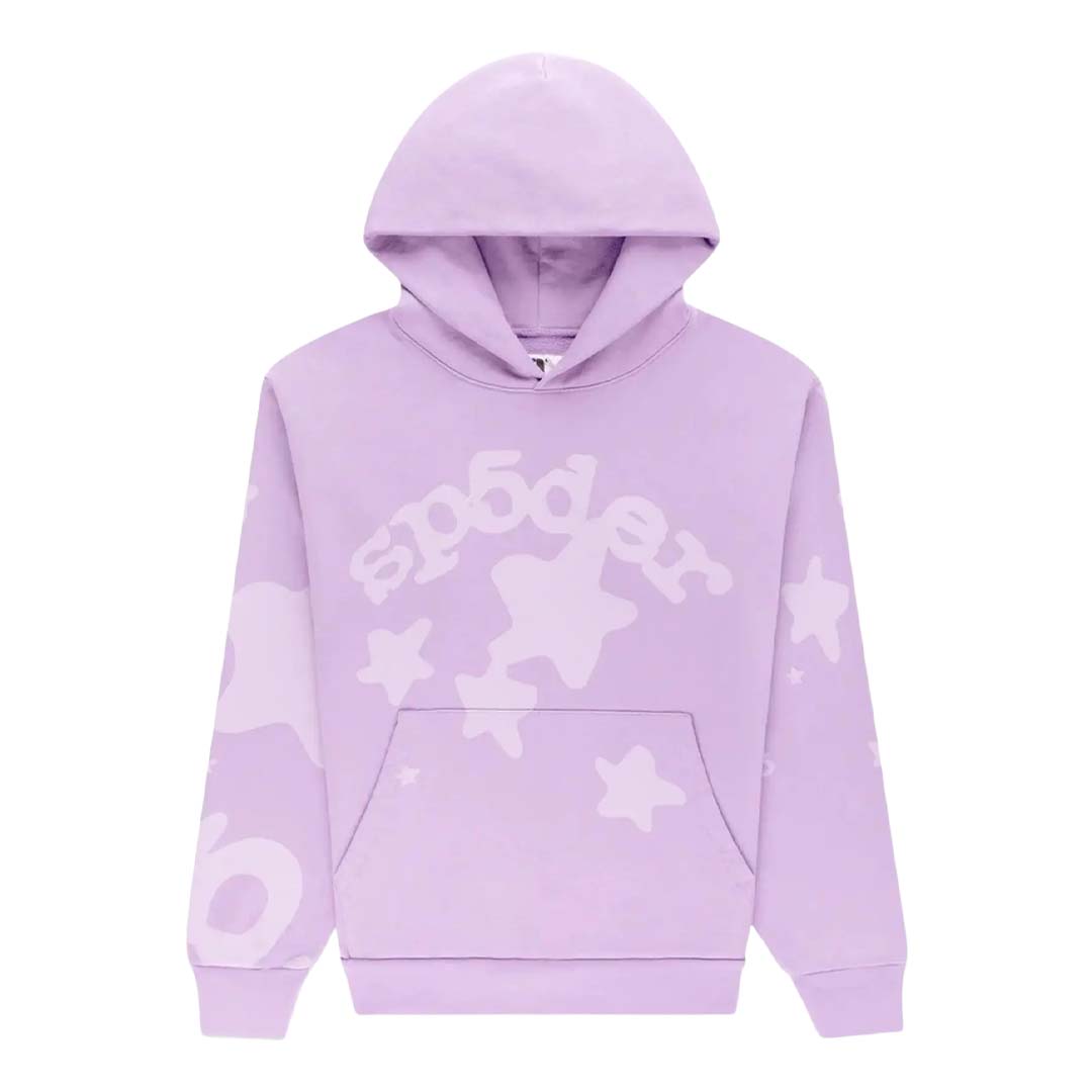 Sp5der Beluga V2 Hoodie 'Acai'