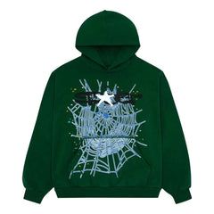 Sp5der Hunter Green Hoodie