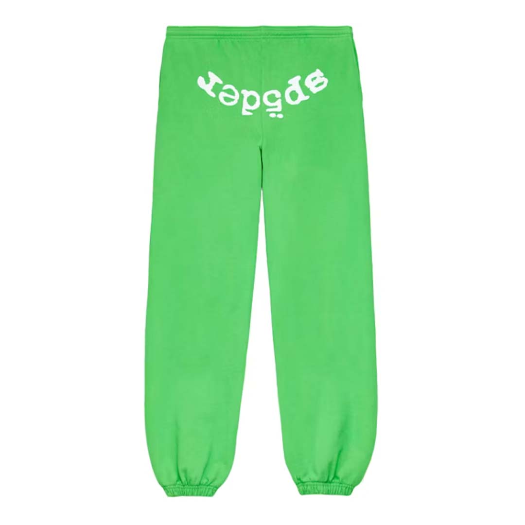 Sp5der Legacy Green Sweatpants