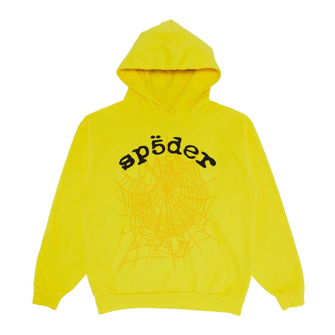 Sp5der Legacy Hoodie Yellow