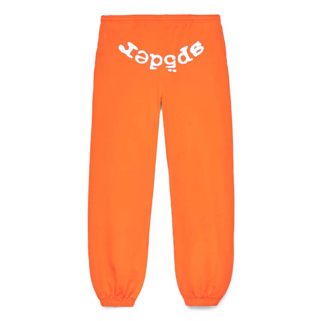 Sp5der Legacy Orange Sweatpants