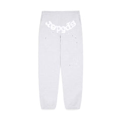 Sp5der OG Web Heather Grey Sweatpants