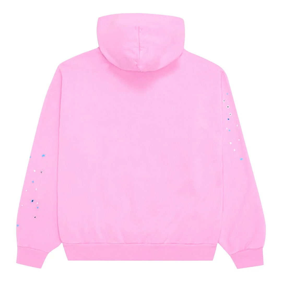 Sp5der OG Web Hoodie 'Pink'