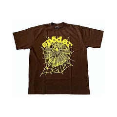 Sp5der OG Web Tee Brown