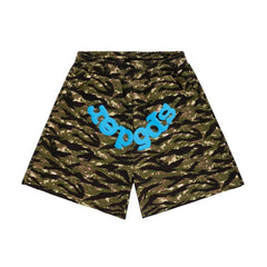 Sp5der OG Web V2 Tiger Camo Sweatshort
