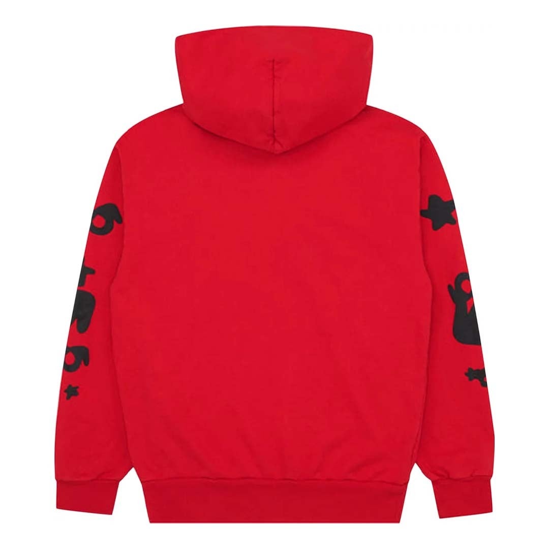 Sp5der Red Beluga Hoodie