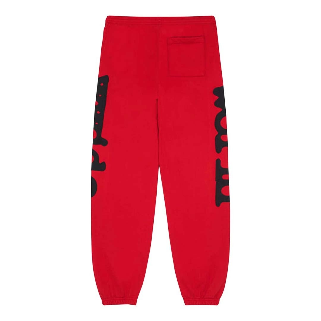 Sp5der Red Beluga Sweatpants