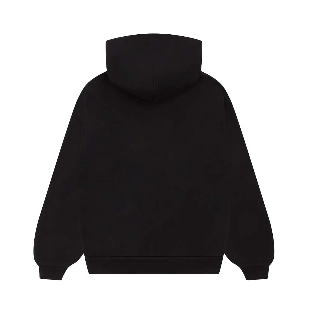 Sp5der Wait Hoodie Black