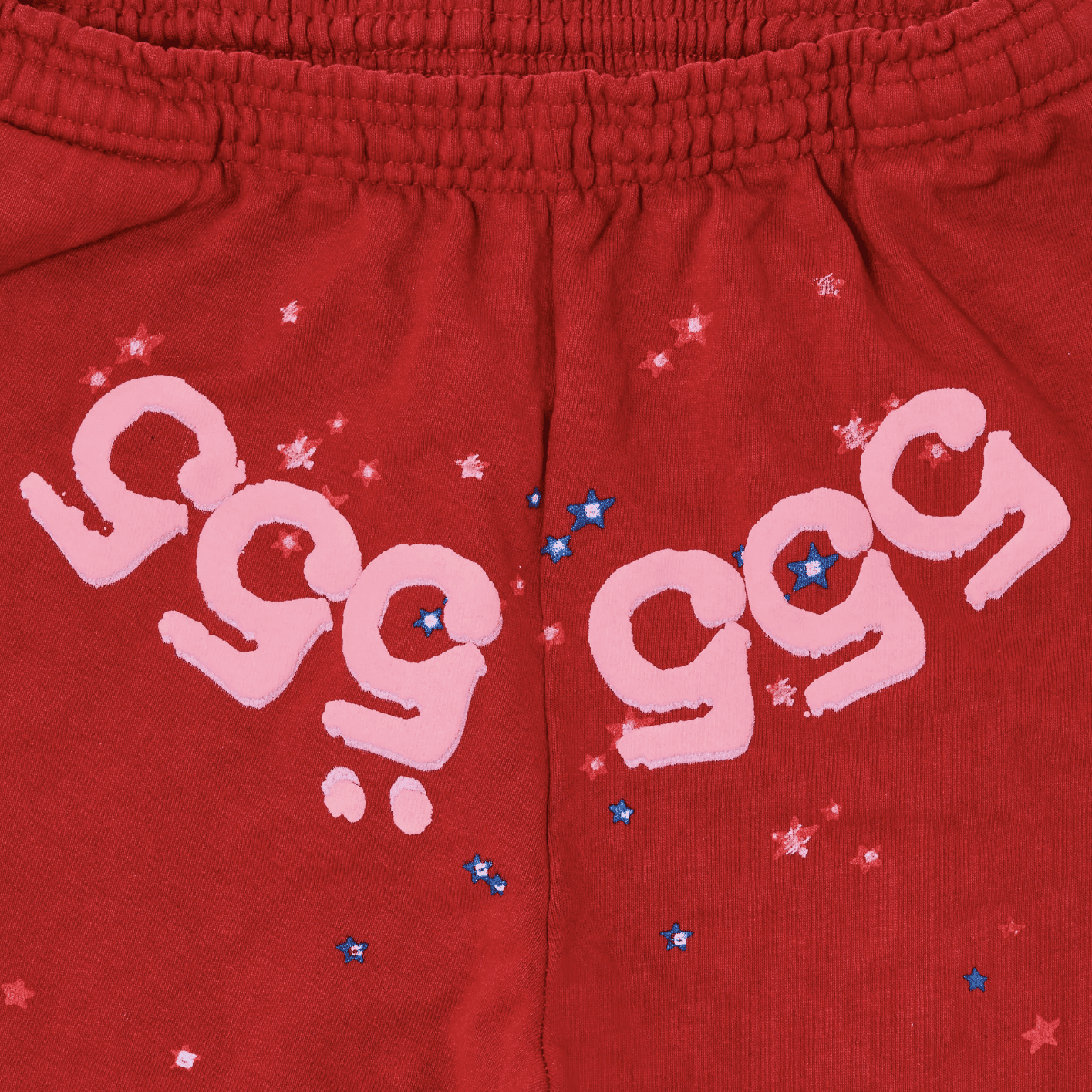 Sp5der Worldwide 555 Angel Sweatpants Red